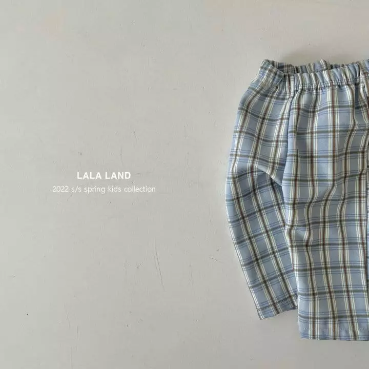Lalaland - Korean Children Fashion - #childofig - Lino Check Pants - 6