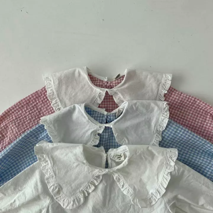 Lalaland - Korean Children Fashion - #childofig - Collar Blouse - 3