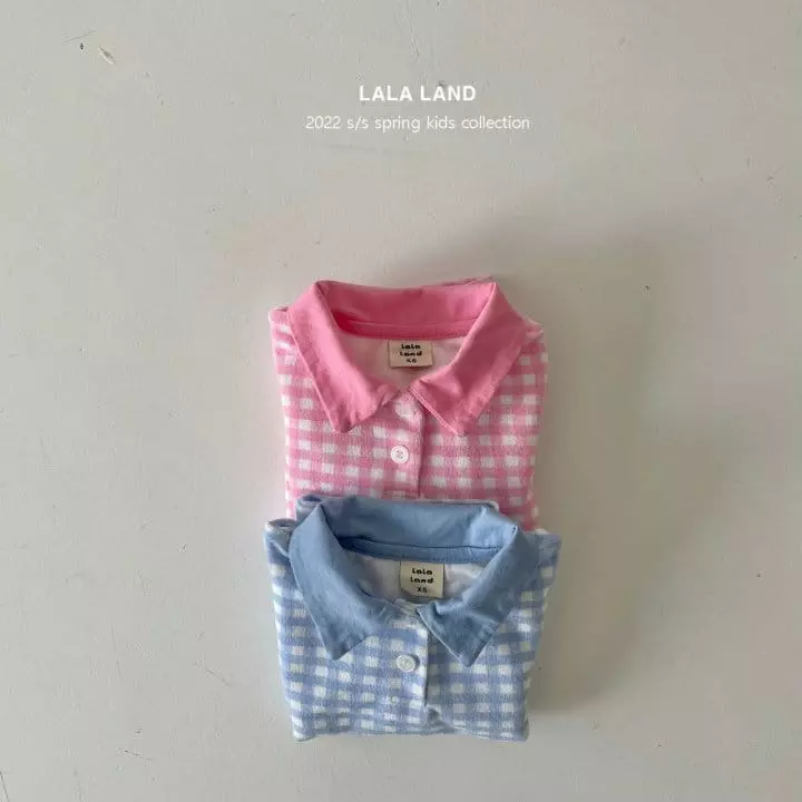 Lalaland - Korean Children Fashion - #childofig - Tery Collar Tee - 2