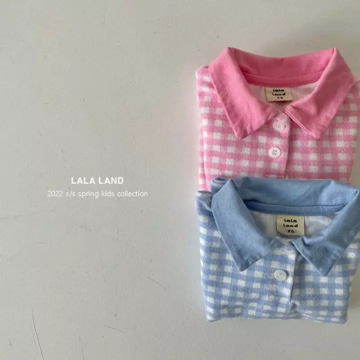 Lalaland - Korean Children Fashion - #childofig - Tery Collar Tee - 3