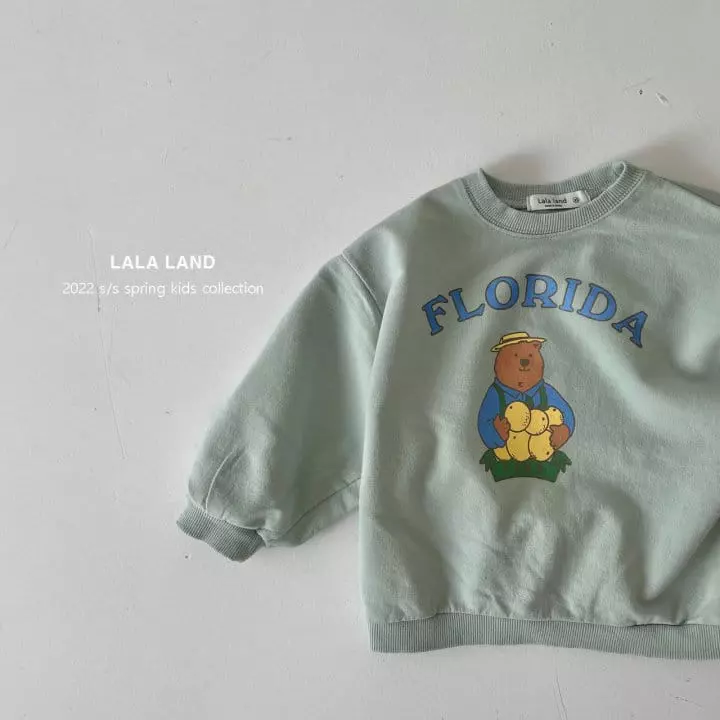 Lalaland - Korean Children Fashion - #childofig - Florida Sweatshirt - 12