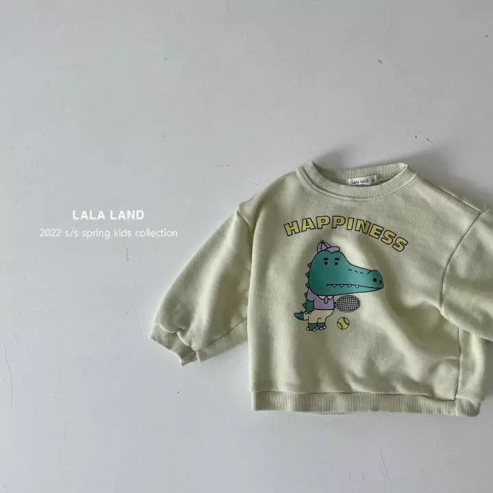 Lalaland - Korean Children Fashion - #childofig - Crocodile Sweatshirt - 10