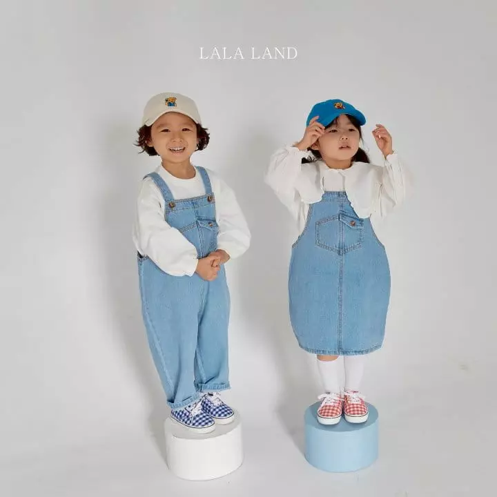 Lalaland - Korean Children Fashion - #childrensboutique - Tebi Dungarees Pants - 11