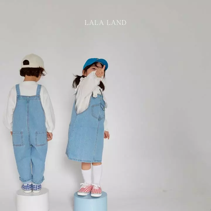 Lalaland - Korean Children Fashion - #childrensboutique - Tebi Dungarees Skirt - 10