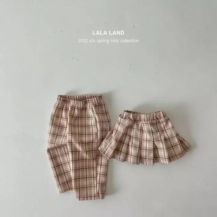 Lalaland - Korean Children Fashion - #childrensboutique - Lino Check Pants - 7