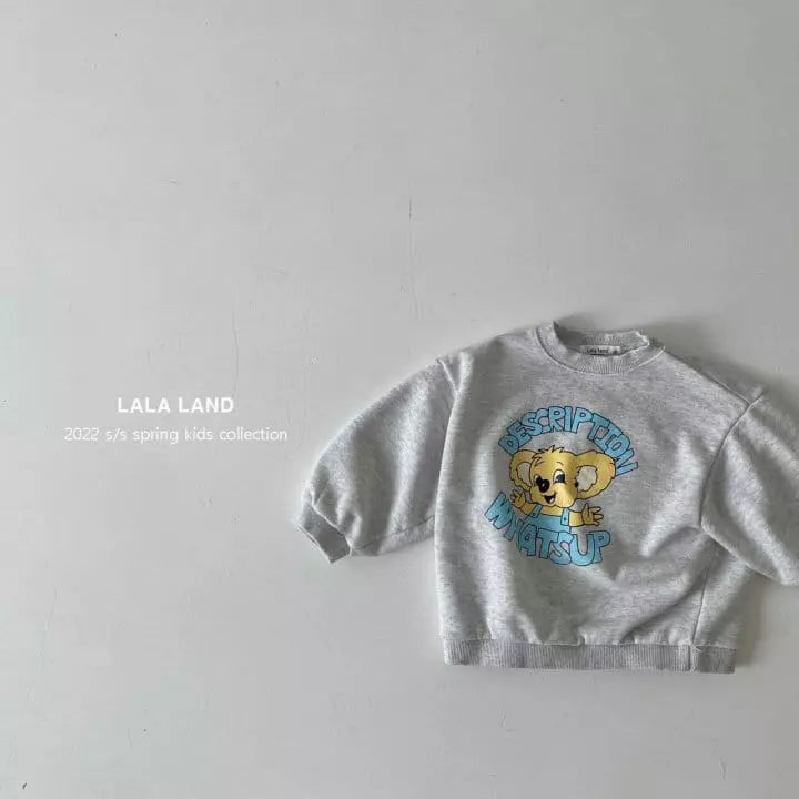 Lalaland - Korean Children Fashion - #designkidswear - Koala Sweatshirt - 10