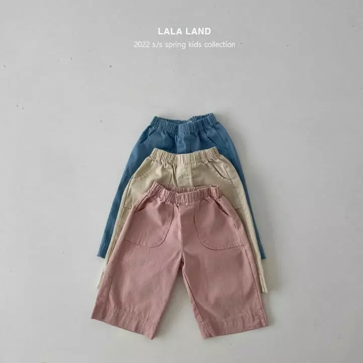 Lalaland - Korean Children Fashion - #designkidswear - Wide Pants - 3