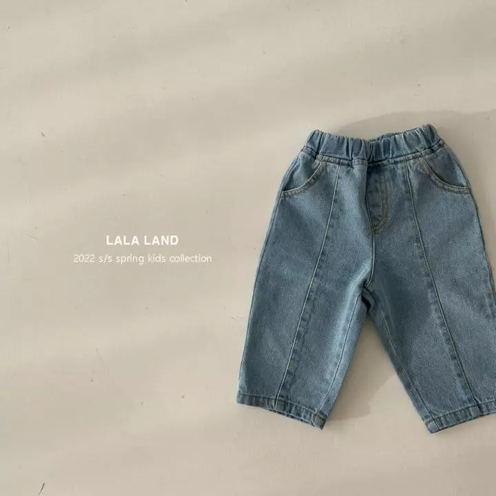 Lalaland - Korean Children Fashion - #designkidswear - Front Slit Jeans