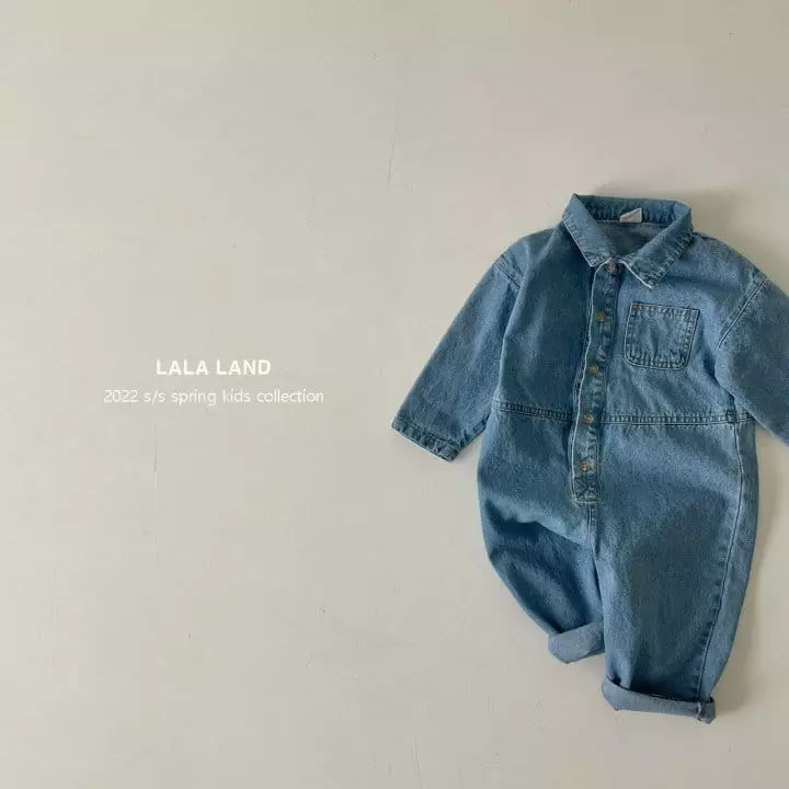 Lalaland - Korean Children Fashion - #designkidswear - Easy Jumpsuit - 10