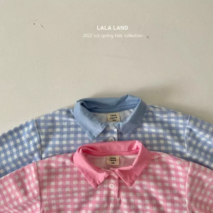 Lalaland - Korean Children Fashion - #designkidswear - Tery Collar Tee - 5