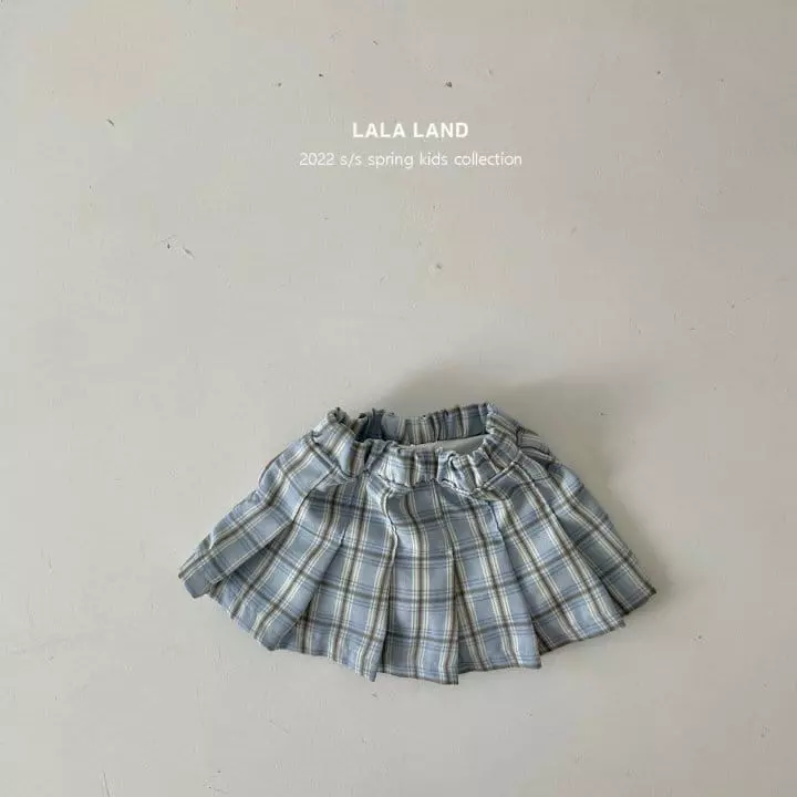 Lalaland - Korean Children Fashion - #discoveringself - Arino Check Skirt - 8