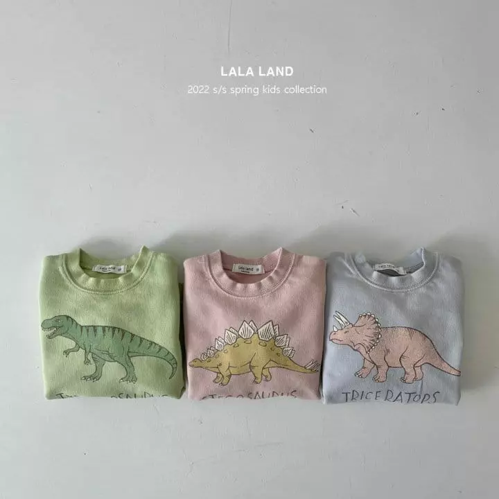 Lalaland - Korean Children Fashion - #discoveringself - Dino Sweatshirt - 2