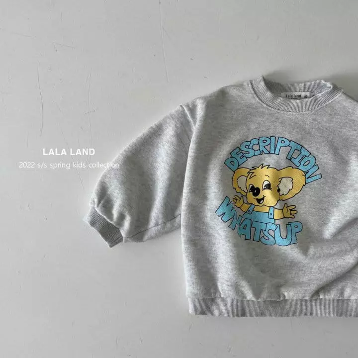 Lalaland - Korean Children Fashion - #fashionkids - Koala Sweatshirt - 12