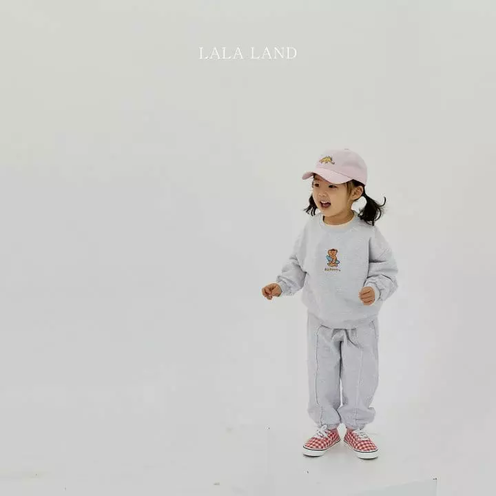 Lalaland - Korean Children Fashion - #fashionkids - Bagguette Bear Sweatshirt - 11