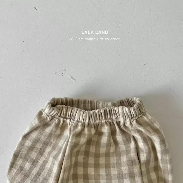Lalaland - Korean Children Fashion - #fashionkids - Check Pants - 6
