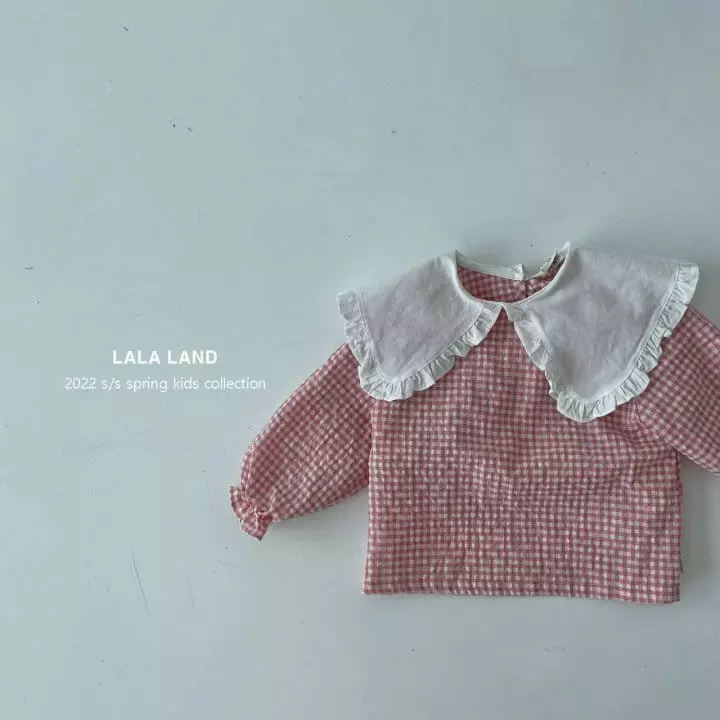 Lalaland - Korean Children Fashion - #fashionkids - Collar Blouse - 8