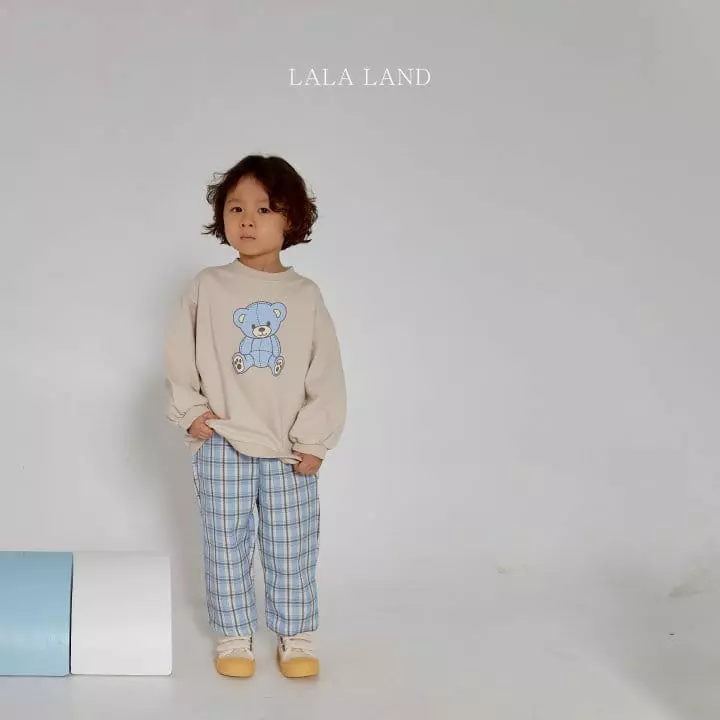 Lalaland - Korean Children Fashion - #kidsshorts - Lino Check Pants - 11