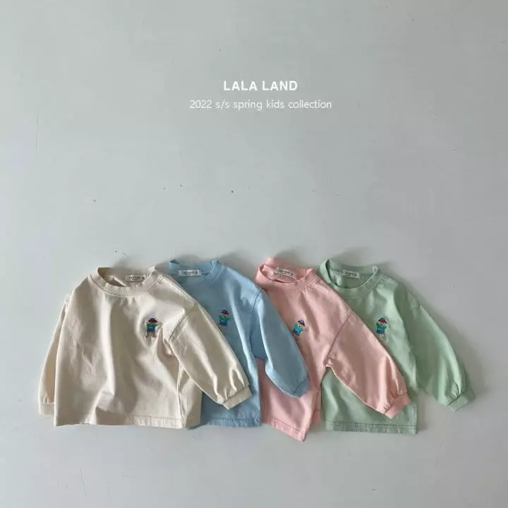 Lalaland - Korean Children Fashion - #fashionkids - Soft Banding Tee - 4