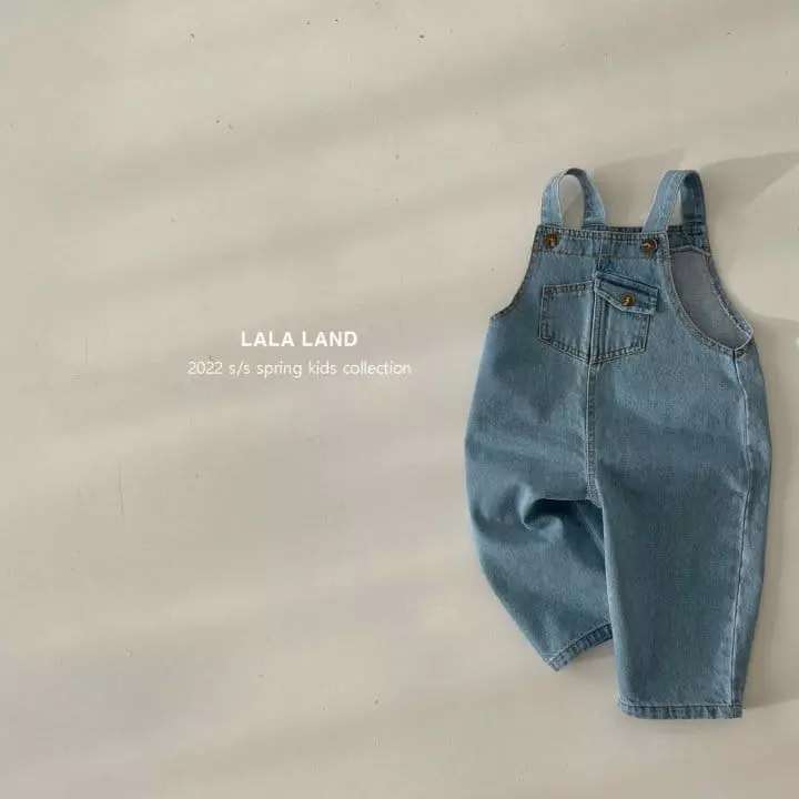 Lalaland - Korean Children Fashion - #kidsstore - Tebi Dungarees Pants - 2