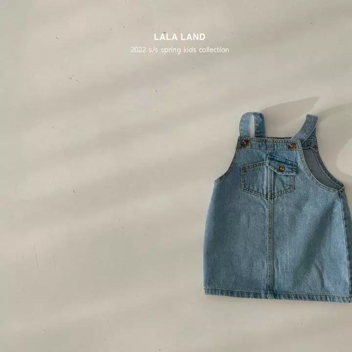 Lalaland - Korean Children Fashion - #kidsstore - Tebi Dungarees Skirt