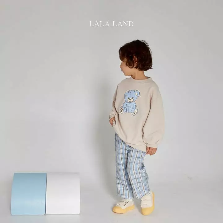 Lalaland - Korean Children Fashion - #kidsstore - Lino Check Pants - 12