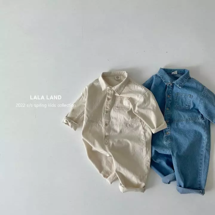 Lalaland - Korean Children Fashion - #kidzfashiontrend - Easy Jumpsuit