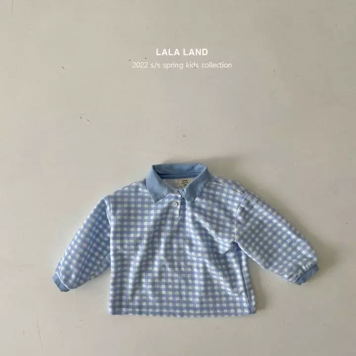 Lalaland - Korean Children Fashion - #kidzfashiontrend - Tery Collar Tee - 10