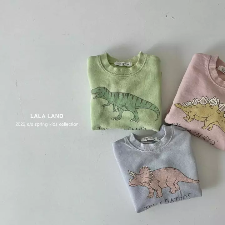 Lalaland - Korean Children Fashion - #kidzfashiontrend - Dino Sweatshirt - 6