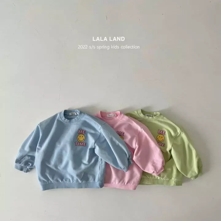 Lalaland - Korean Children Fashion - #kidzfashiontrend - Smile Sweatshirt - 5