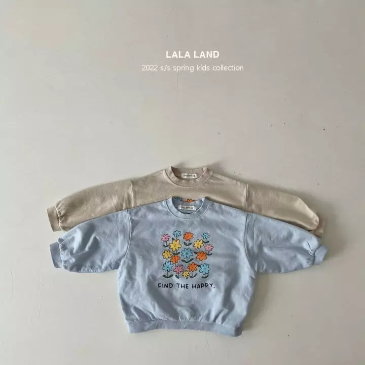 Lalaland - Korean Children Fashion - #kidzfashiontrend - Flower Sweatshirt - 2