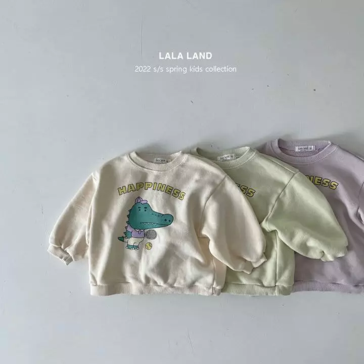 Lalaland - Korean Children Fashion - #kidzfashiontrend - Crocodile Sweatshirt