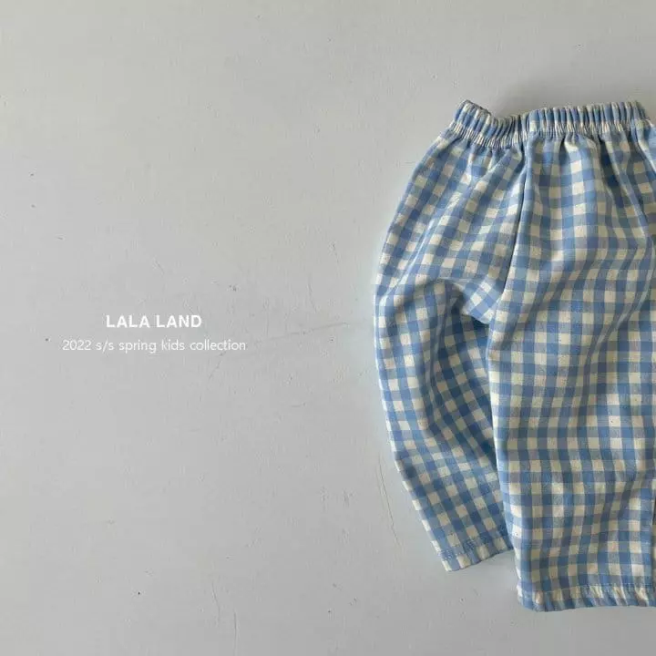 Lalaland - Korean Children Fashion - #littlefashionista - Check Pants - 11