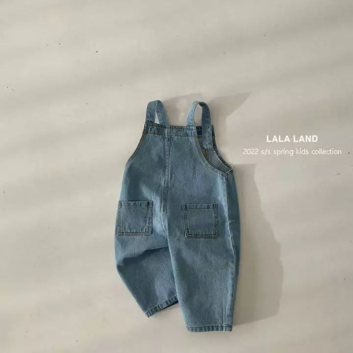 Lalaland - Korean Children Fashion - #littlefashionista - Tebi Dungarees Pants - 5