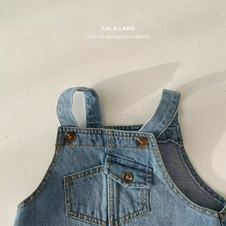 Lalaland - Korean Children Fashion - #Kfashion4kids - Tebi Dungarees Skirt - 4