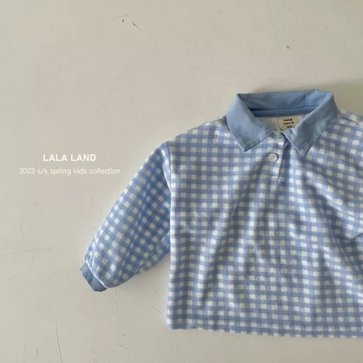 Lalaland - Korean Children Fashion - #littlefashionista - Tery Collar Tee - 12