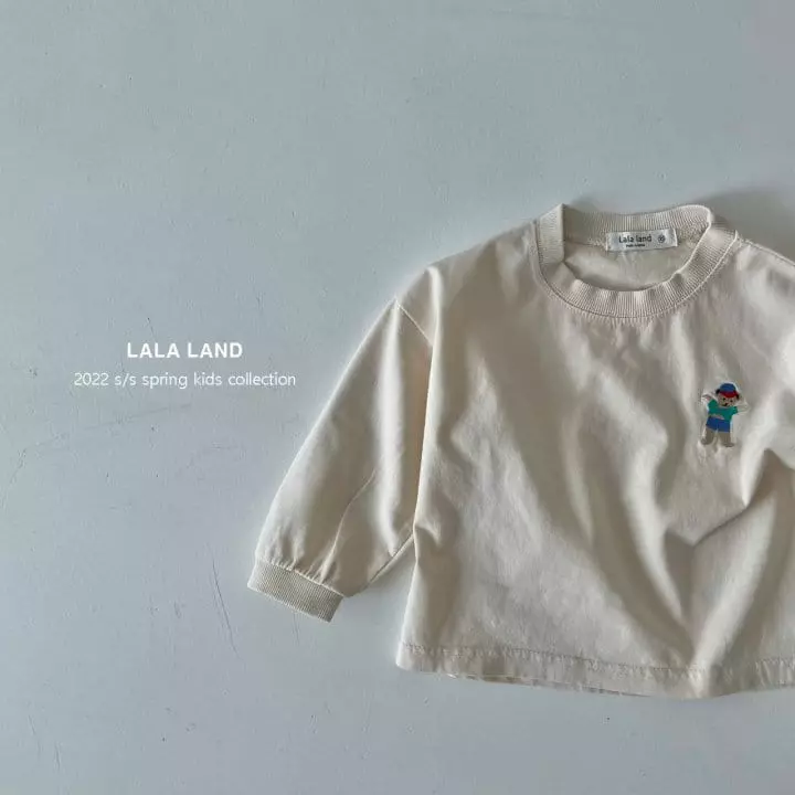 Lalaland - Korean Children Fashion - #littlefashionista - Soft Banding Tee - 8