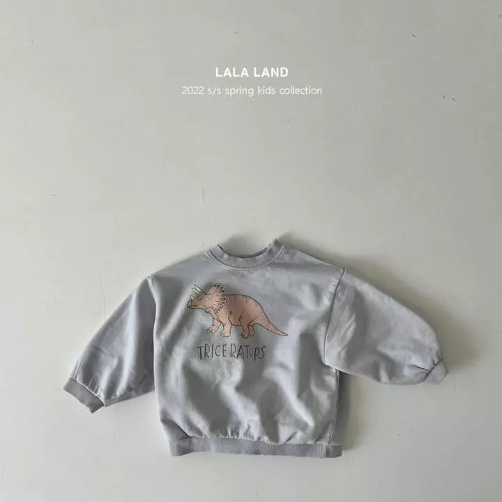 Lalaland - Korean Children Fashion - #littlefashionista - Dino Sweatshirt - 8