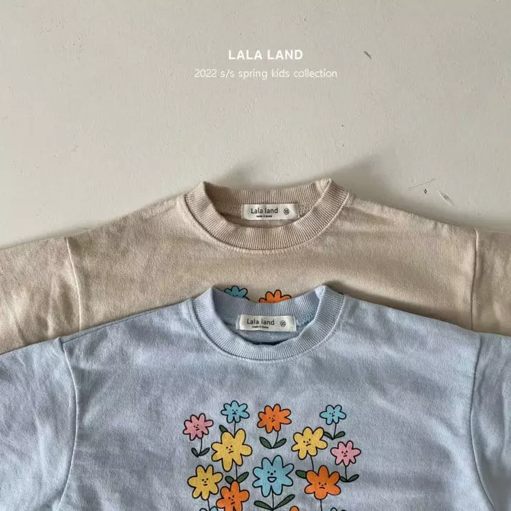 Lalaland - Korean Children Fashion - #Kfashion4kids - Flower Sweatshirt - 4