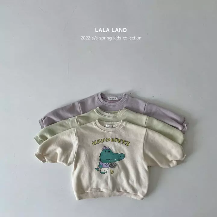 Lalaland - Korean Children Fashion - #littlefashionista - Crocodile Sweatshirt - 3