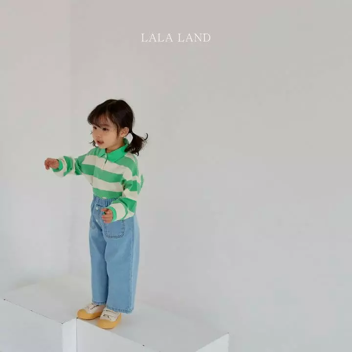 Lalaland - Korean Children Fashion - #magicofchildhood - Dengo Button Jeans - 10