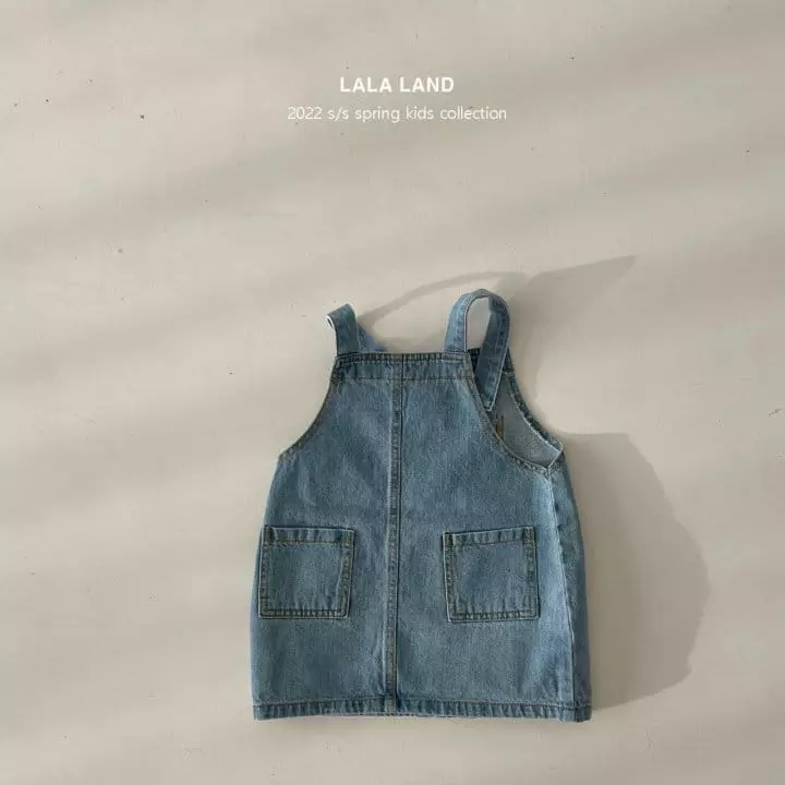 Lalaland - Korean Children Fashion - #magicofchildhood - Tebi Dungarees Skirt - 5