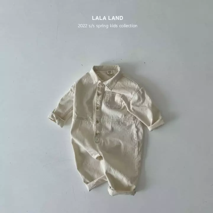 Lalaland - Korean Children Fashion - #littlefashionista - Easy Jumpsuit - 4