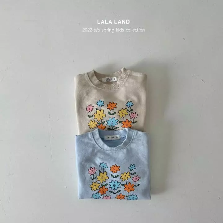 Lalaland - Korean Children Fashion - #magicofchildhood - Flower Sweatshirt - 5