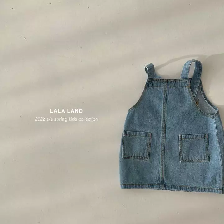 Lalaland - Korean Children Fashion - #minifashionista - Tebi Dungarees Skirt - 6