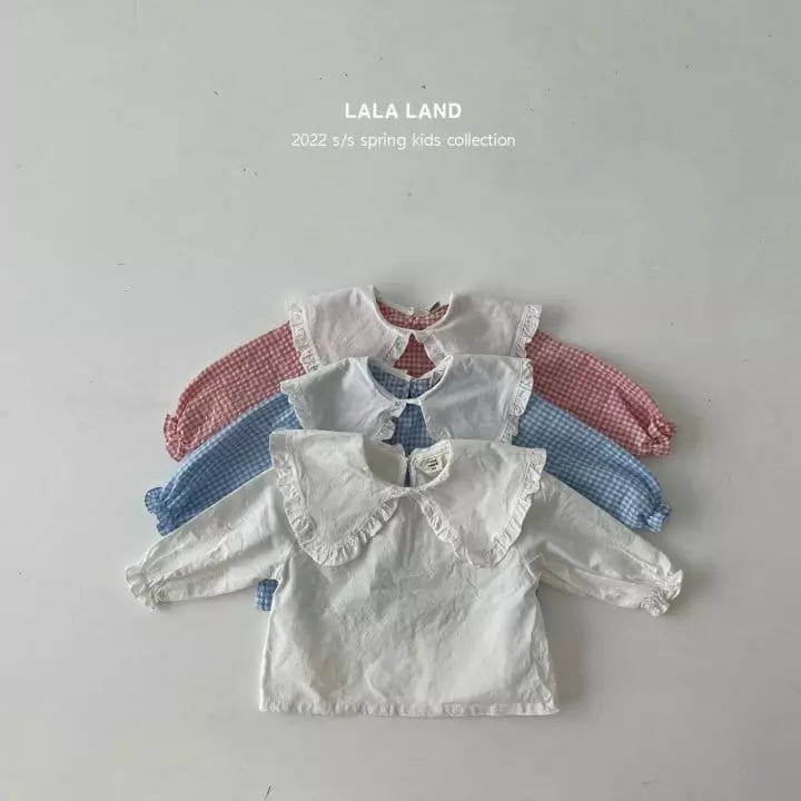 Lalaland - Korean Children Fashion - #minifashionista - Collar Blouse