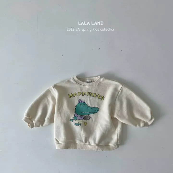 Lalaland - Korean Children Fashion - #minifashionista - Crocodile Sweatshirt - 5