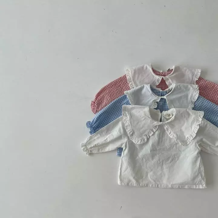 Lalaland - Korean Children Fashion - #prettylittlegirls - Collar Blouse - 2