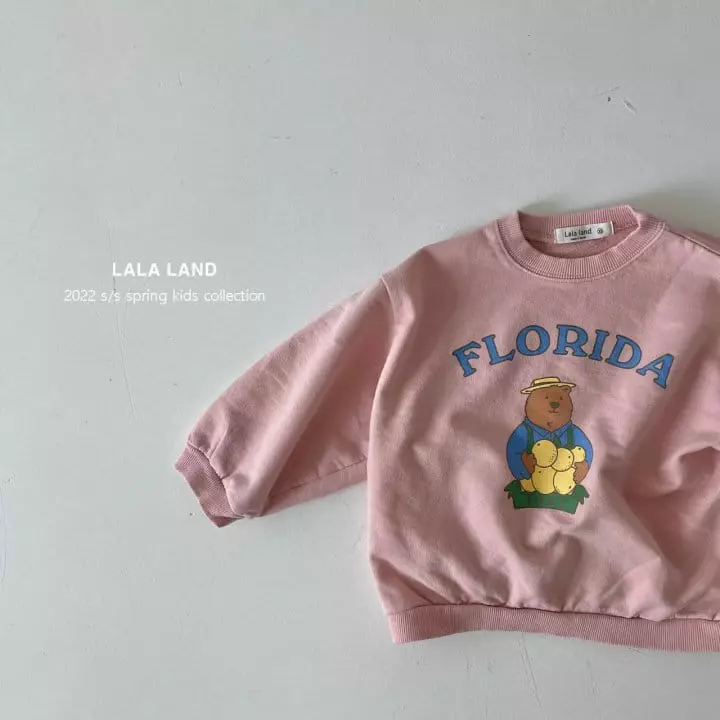 Lalaland - Korean Children Fashion - #prettylittlegirls - Florida Sweatshirt - 8