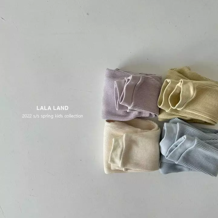 Lalaland - Korean Children Fashion - #toddlerclothing - Wafflw Loose Leggings - 4