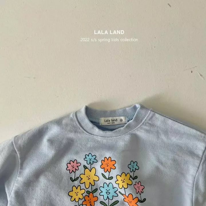 Lalaland - Korean Children Fashion - #stylishchildhood - Flower Sweatshirt - 10